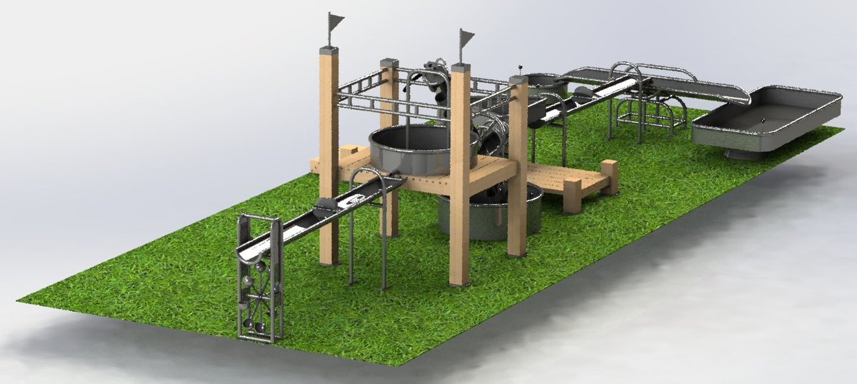 LeszekMNowak's tweet image. #SOLIDWORKS #OSOM
#CAD #DESIGN 
Colaboration with OSOM Group
Playground made of AISI304 and Black Locust.
I recommend implementation made by Dominika Mazur &amp;amp; Bartłomiej Zięcina

If intrested in colaboration in the field of steel or non-steel construction, don&apos;t hesitate to ask.