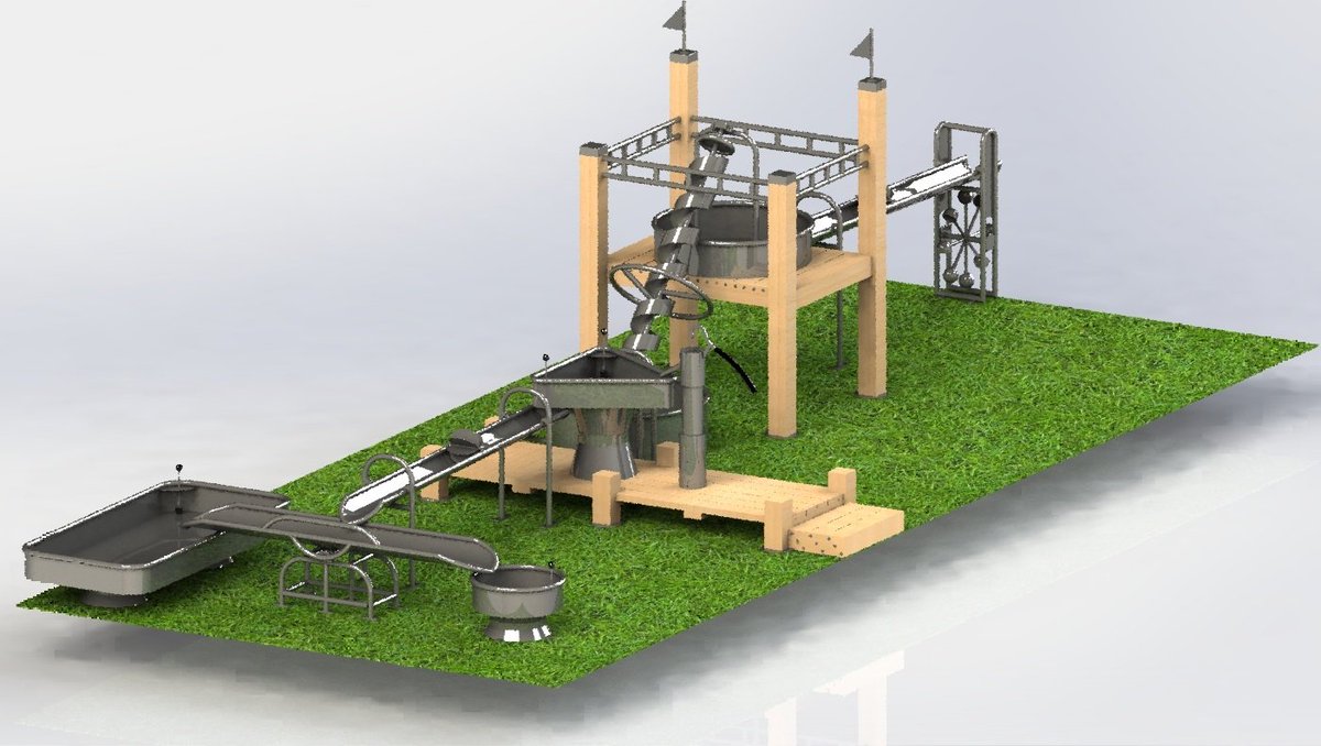 LeszekMNowak's tweet image. #SOLIDWORKS #OSOM
#CAD #DESIGN 
Colaboration with OSOM Group
Playground made of AISI304 and Black Locust.
I recommend implementation made by Dominika Mazur &amp;amp; Bartłomiej Zięcina

If intrested in colaboration in the field of steel or non-steel construction, don&apos;t hesitate to ask.