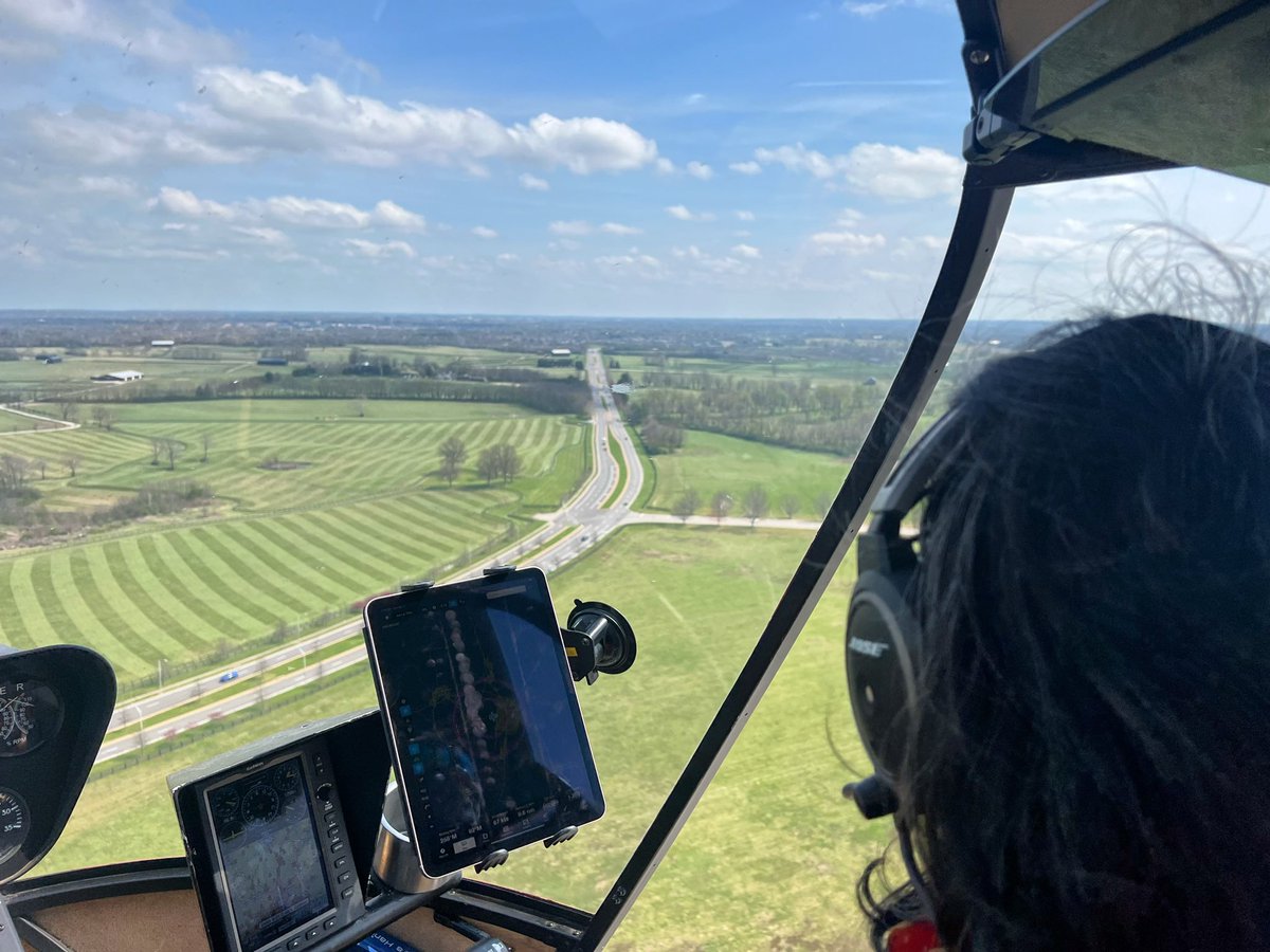 kentuckyflight's tweet photo. First day of the year for flight training with the doors off! 

#FlightTraining #Pilot https://t.co/yPba1OkTMA