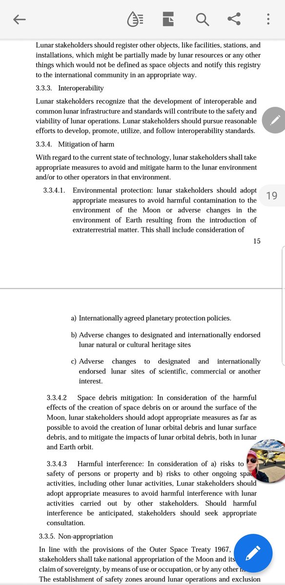 Mitigation of harm to the lunar environment, from the Global Expert Group for Sustainable Lunar Activity 
moonvillageassociation.org/gegsla/documen…