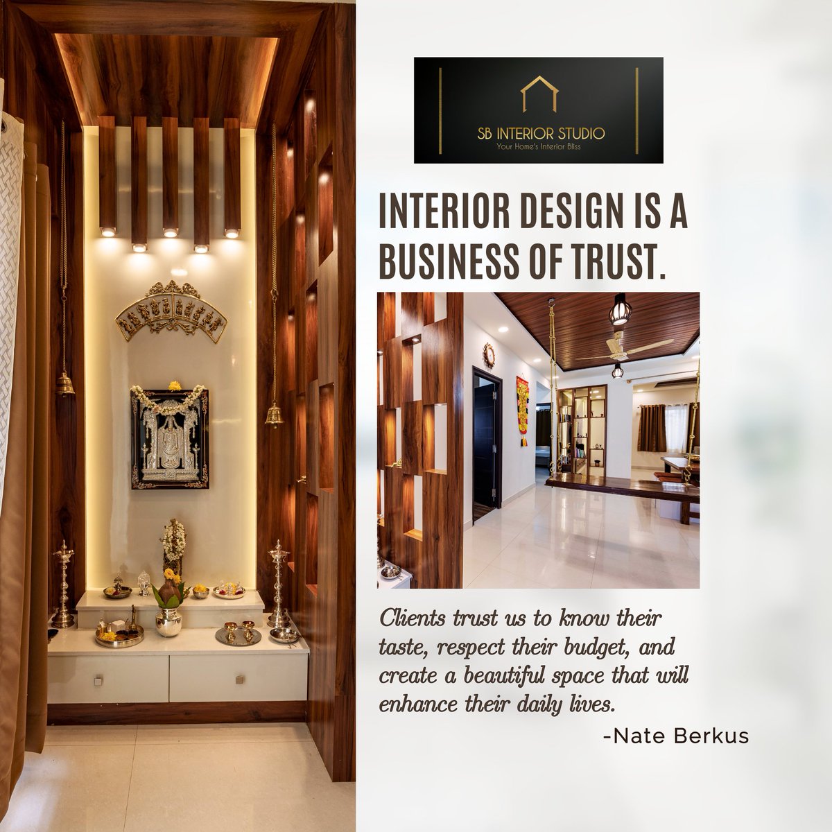 sbinteriorstd's tweet image. Transforming homes with trust, taste, and beauty – because we know how important your space is to your daily life.

💬 Get in touch with us for all your interior needs.
📞 Contact us for more details: +91 9113882673

#SBInteriorStudio #TrustedDesign #TransformYourHome