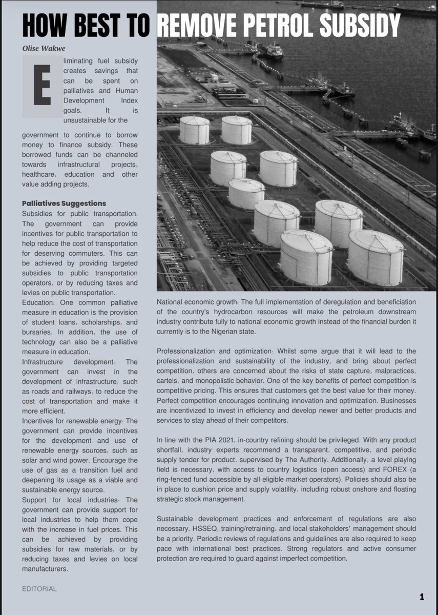 meman_info's tweet image. Industry Data Sheet - The Weekly Post
#MOMAN
#BetterTogether
#TheWeeklyPost
#datasheet
#petroleumindustry
#Nigeria