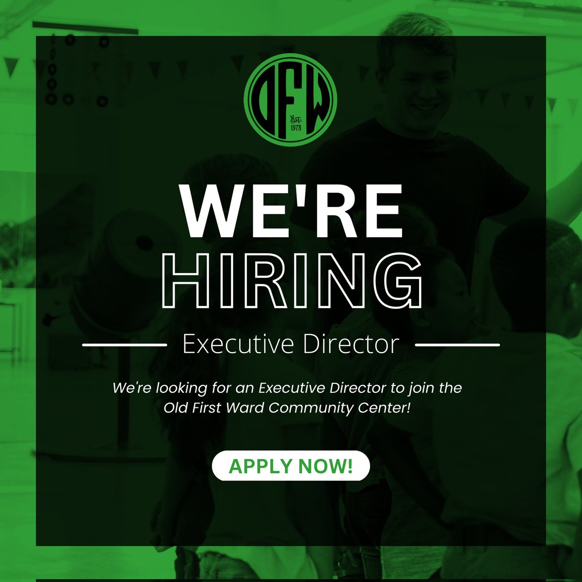 Looking for a job that allows you to make a real difference in the community? Check out the Executive Director role at Old First Ward Community Association! 

Apply on Indeed or email careers@old1stward.org
#OldFirstWard #BuffaloNY #executivedirector #applytoday <a href="/Old1stWardBflo/">Old 1st Ward</a>