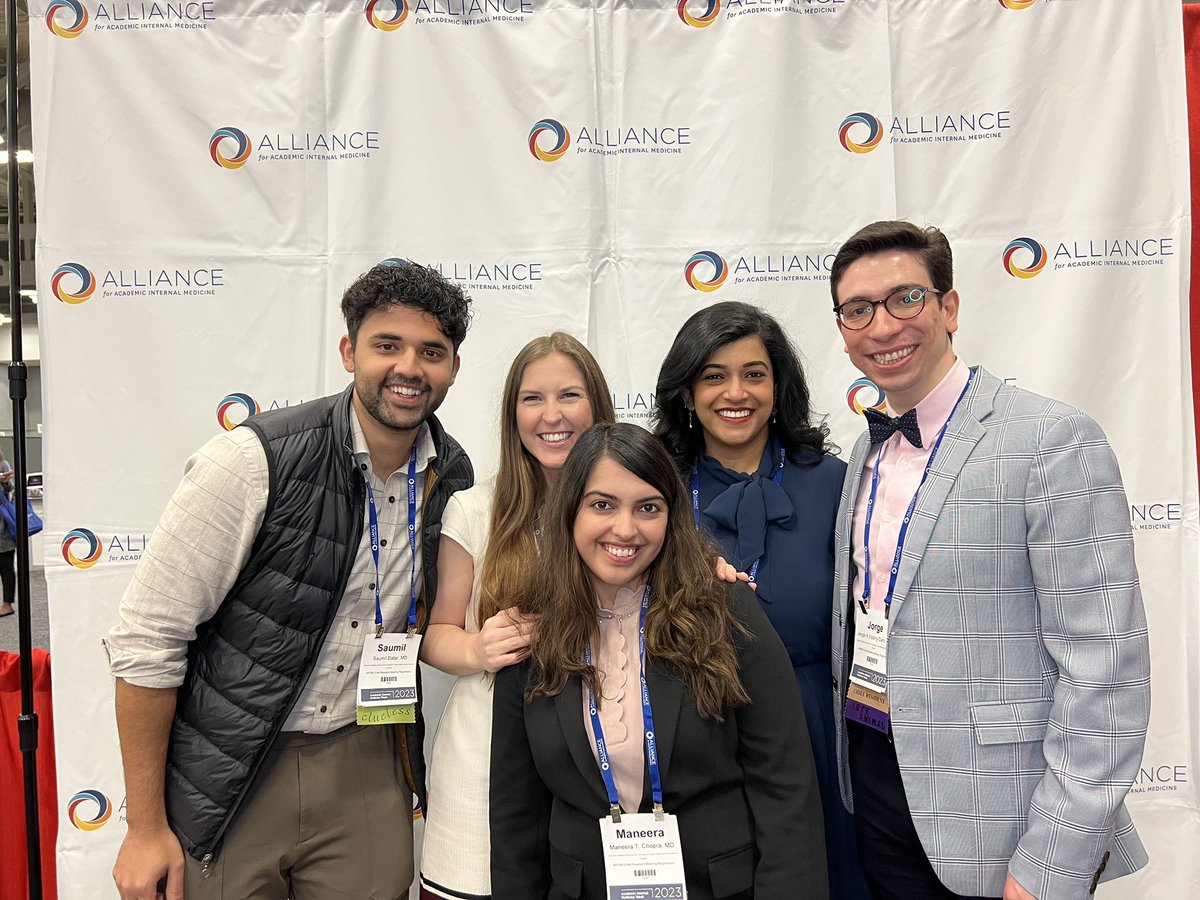 I had a great time with my amazing colleagues and friends at the annual #APDIM2023 #AIMW23 conference and had the opportunity to learn how to build the foundation for a successful chief year! Thankful for my team and my wonderful program <a href="/UTHimres/">UTHealth Houston IM Residency</a> <a href="/UTHealthHouston/">UTHealth Houston</a>