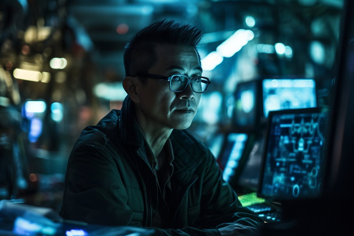 OpenOutcryX's tweet photo. Next up Huang - computer genius and world famous architect #OpenOutcryNFT https://t.co/tbxQ9arcf2