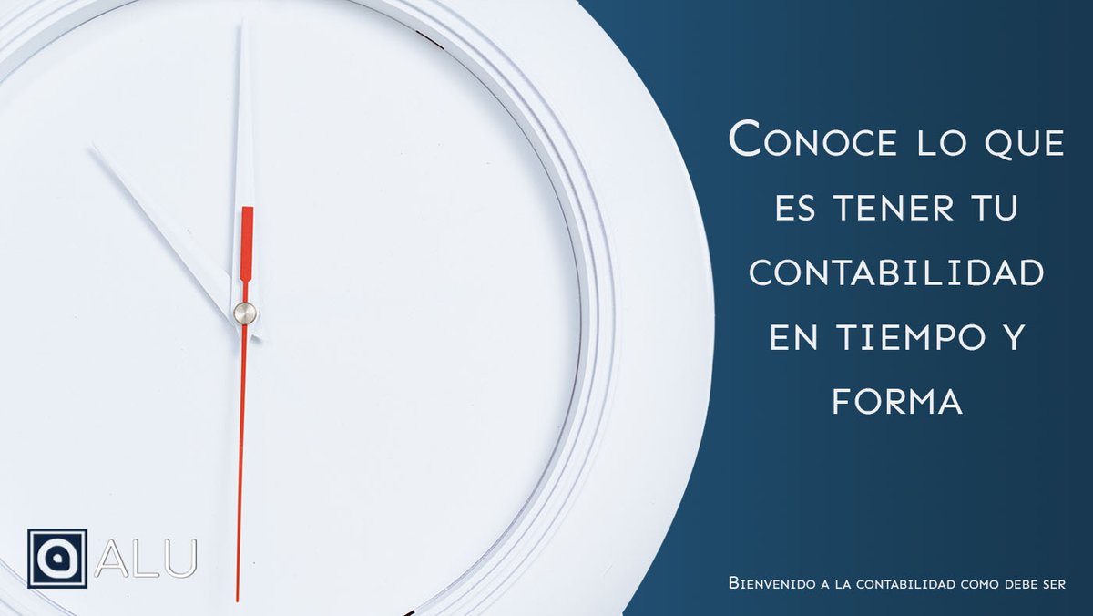 Alu_Contadores's tweet photo. ¡No dejes la contabilidad de tu negocio en manos inexpertas! En nuestro despacho contable contamos con profesionales altamente capacitados para brindarte un servicio de calidad y confianza.
https://t.co/X7LBFcgLgb https://t.co/JXP9lIuFW1