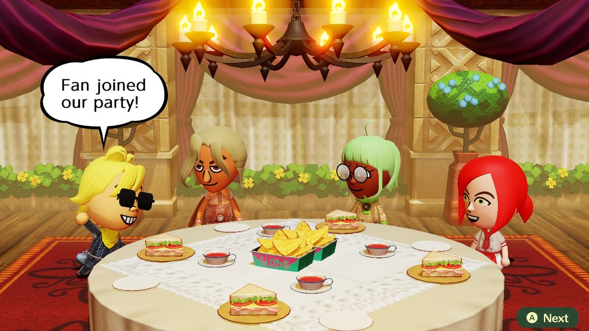 SNEK_YOU_FOOL's tweet photo. HOORAY FAN JOINED THE POLYCULE!!! #paintbrushii #osc #lightbulbii #fanii #testtubeii #ii #inanimateinsanity #polyambrightlights #Miitopia #NintendoSwitch https://t.co/pBdIR9OwxT