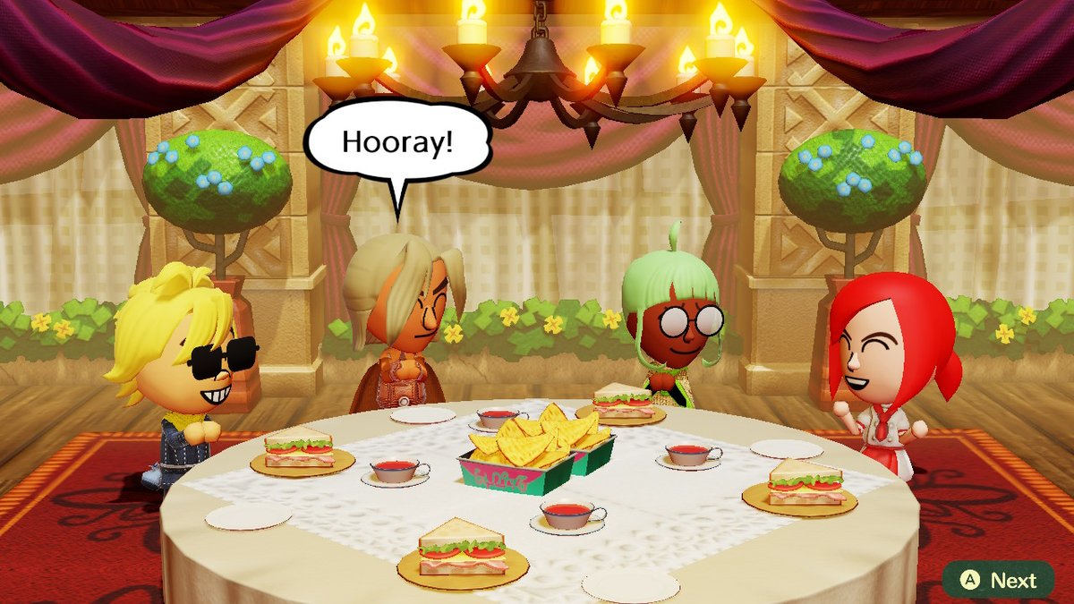 SNEK_YOU_FOOL's tweet photo. HOORAY FAN JOINED THE POLYCULE!!! #paintbrushii #osc #lightbulbii #fanii #testtubeii #ii #inanimateinsanity #polyambrightlights #Miitopia #NintendoSwitch https://t.co/pBdIR9OwxT