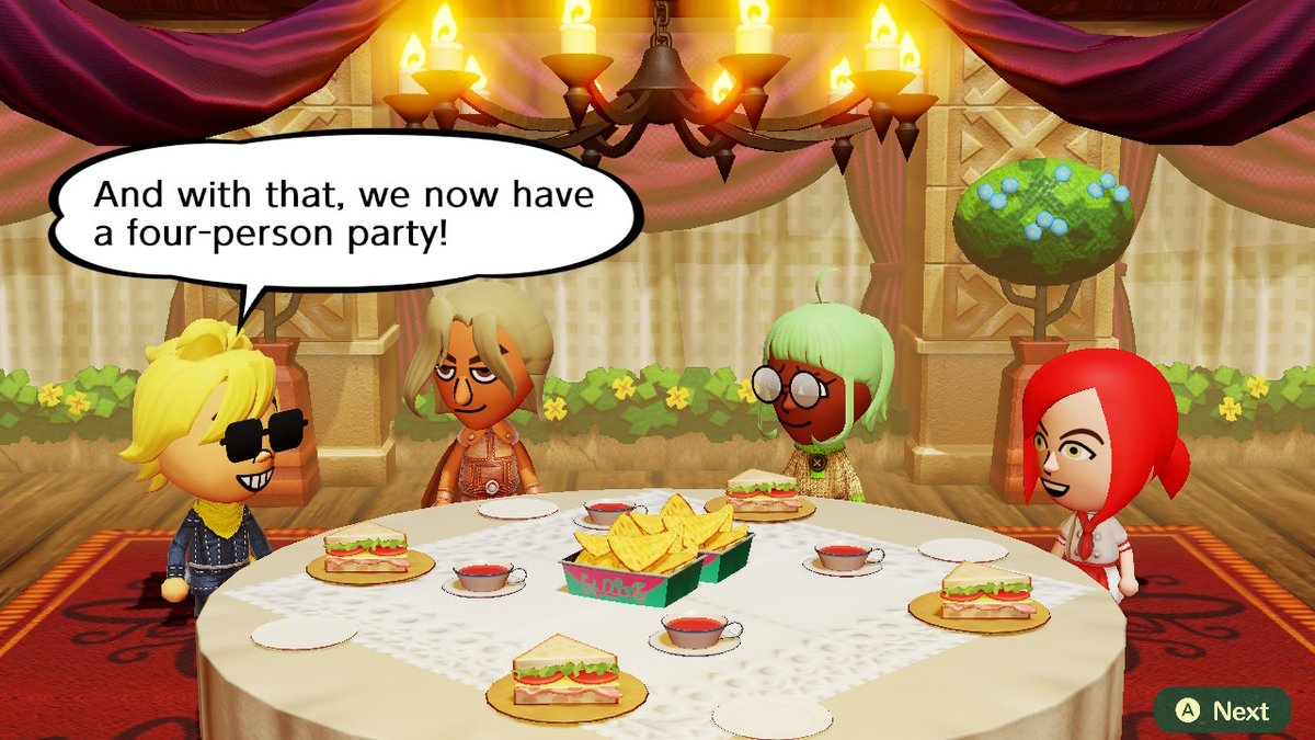 SNEK_YOU_FOOL's tweet photo. HOORAY FAN JOINED THE POLYCULE!!! #paintbrushii #osc #lightbulbii #fanii #testtubeii #ii #inanimateinsanity #polyambrightlights #Miitopia #NintendoSwitch https://t.co/pBdIR9OwxT