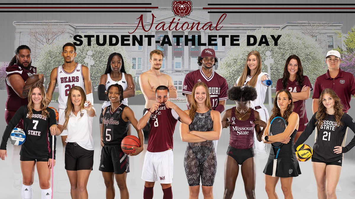 𝐇𝐚𝐩𝐩𝐲 𝐍𝐚𝐭𝐢𝐨𝐧𝐚𝐥 𝐒𝐭𝐮𝐝𝐞𝐧𝐭-𝐀𝐭𝐡𝐥𝐞𝐭𝐞 𝐃𝐚𝐲‼️🐻

We're proud to have each &amp; every one of you as part of our Bear Family!

#GoBears | #MSUBears