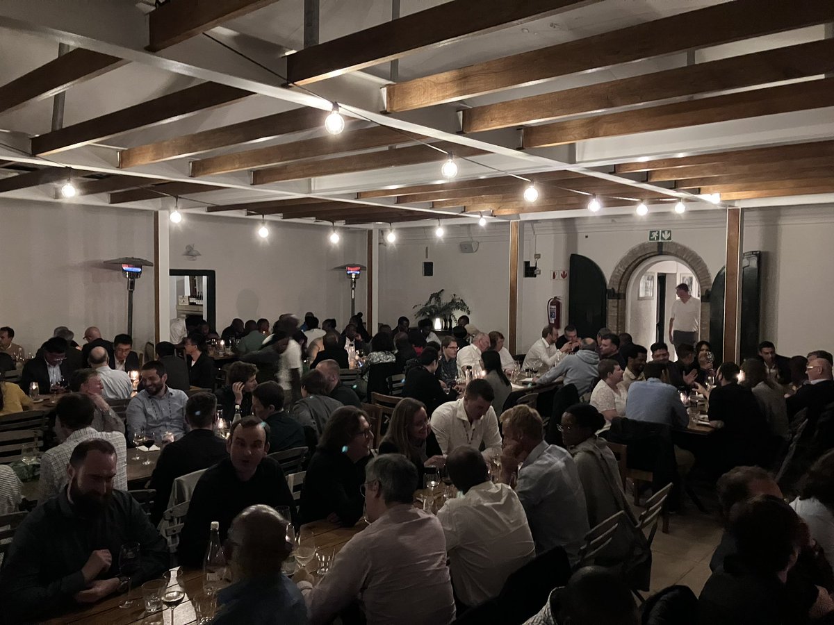 Full house at our conference dinner #SyngasConvention4 with <a href="/ImvtKit/">IMVT | KIT</a> @Wolf_Catalysis <a href="/BWeckhuysen/">BertWeckhuysen</a> <a href="/NFischer_Catal/">Nico Fischer</a> <a href="/jorgascon/">Jorge Gascon</a> <a href="/WijnandMarquart/">Wijnand Marquart</a> <a href="/Shaine222/">Shaine Raseale</a> <a href="/DenzilMoodley/">Denzil James Moodley</a> and many more.