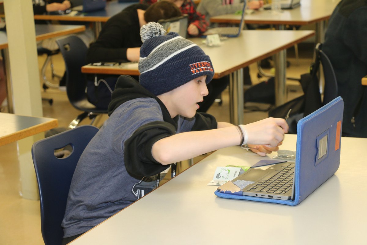 LCSDOfficial's tweet photo. Highlights from the first day of Micron Chip Camp. @MicronGives #ChipCamp https://t.co/kkEkhIa5M6