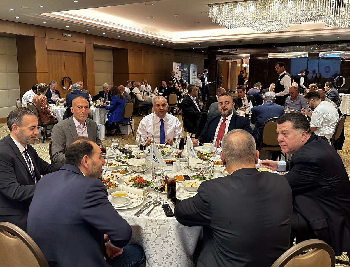 EstephanAssal's tweet photo. During my participation in the annual Iftar hosted by @Robbanassafina magazine, in the presence of economic, political, governmental & social personalities, we discussed the affairs of the maritime sector and how to work on developing & implementing strategic plans to strengthen this sector in #Lebanon and how to work on modernizing the maritime laws applied in ports and official departments.
#IMOGoodWillAmbassador 🇱🇧🇺🇳
@IMOHQ