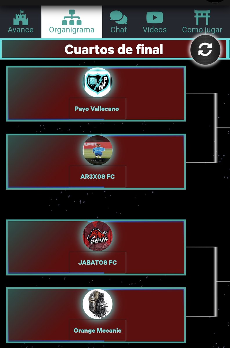 MAJORASGAME (@majoras_game) on Twitter photo 🔴 Hoy Cuartos de Final 🔴
Aquí tenéis los emparejamientos
⚽️ Mucha suerte a todos los equipos ⚽️
⚽️ HOY RETRANSMITIREMOS TODOS LOS ENFRENTAMIENTOS SIMULTÁNEAMENTE ⚽️
📣📢 POR
CANAL twitch.tv/majoras_game?s…
RETRANSMITIDO
🎤Por <a href="/Mati_Bernstein/">Mati Bernstein 🎙</a>
🎤Por <a href="/FJMOLI10/">Franco javier</a> 🔴 Hoy Cuartos de Final 🔴
Aquí tenéis los emparejamientos
⚽️ Mucha suerte a todos los equipos ⚽️
⚽️ HOY RETRANSMITIREMOS TODOS LOS ENFRENTAMIENTOS SIMULTÁNEAMENTE ⚽️
📣📢 POR
CANAL twitch.tv/majoras_game?s…
RETRANSMITIDO
🎤Por <a href="/Mati_Bernstein/">Mati Bernstein 🎙</a>
🎤Por <a href="/FJMOLI10/">Franco javier</a>
