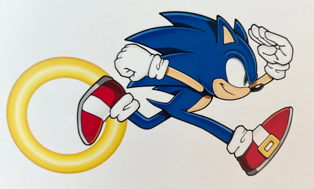 RT @SoaHCity: Official rare Sonic art by Yuji Uekawa to promote the Sonic the Hedgehog 2 movie. #SonicTheHedgehog https://t.co/WwZmFpboz6