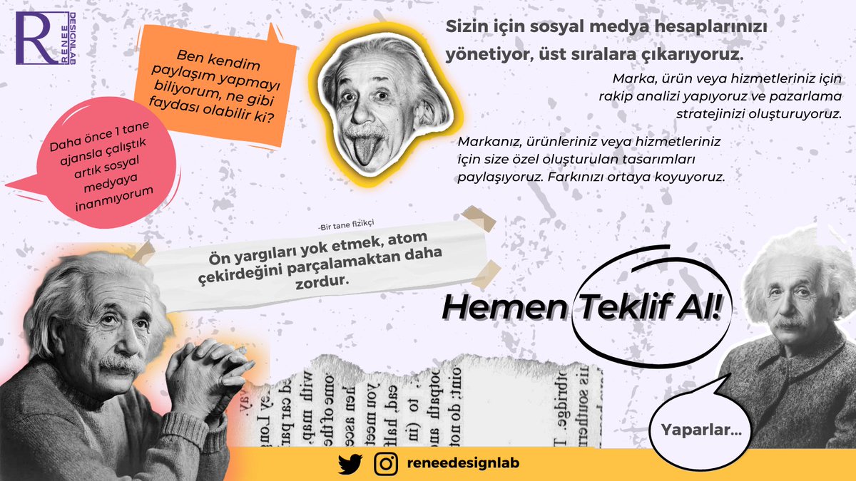 ReneeDesignLab's tweet image. Her şey doğru strateji, pazarlama ve biraz da toplum psikolojisinden başlar... Beraber başaralım.

Detaylı Bilgi İçin İletişime Geçiniz! 📞

#staywithrenee

#dijitalpazarlama #sosyalmedya