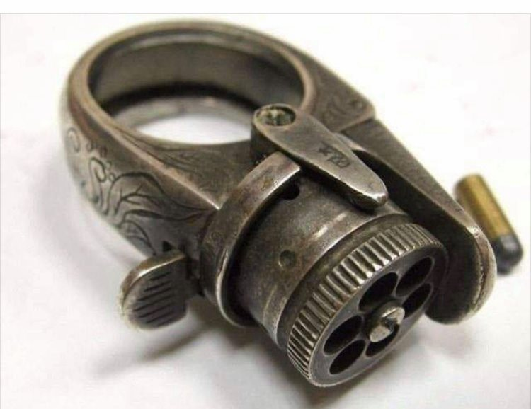 19th century ring gun

#ccw #concealedcarry #ar15 #classicguns #antiquefirearms #ringgun #hisandhers