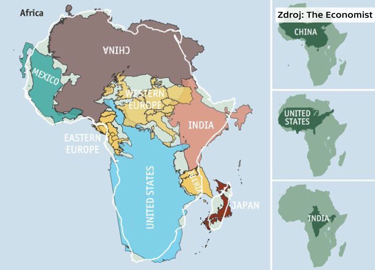 hpcivilizace's tweet image. „Ukrást jeden rozměr a ze tří jít na dva, to prostě bez ztráty kytičky nejde. Buď zachováte úhly a přiživíte plochy, ale pak vám vzdálenosti všechno naruší.“ Říká geograf Vít Voženílek. Všimli jste si, jak je Afrika ve skutečnosti veliká?
@hpcivilizace v sobotu od 20:05 @CT24zive