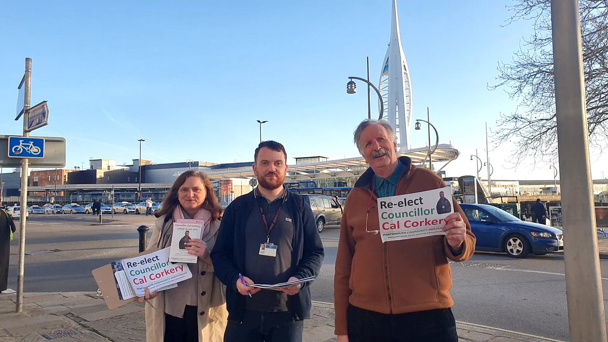 CalCorkery's tweet photo. Lots of positive responses on the doorstep in Portsea this evening, picking up casework and talking to people about the local elections ๐ณ๏ธ #ReElectCal https://t.co/Z1F6JV500T
