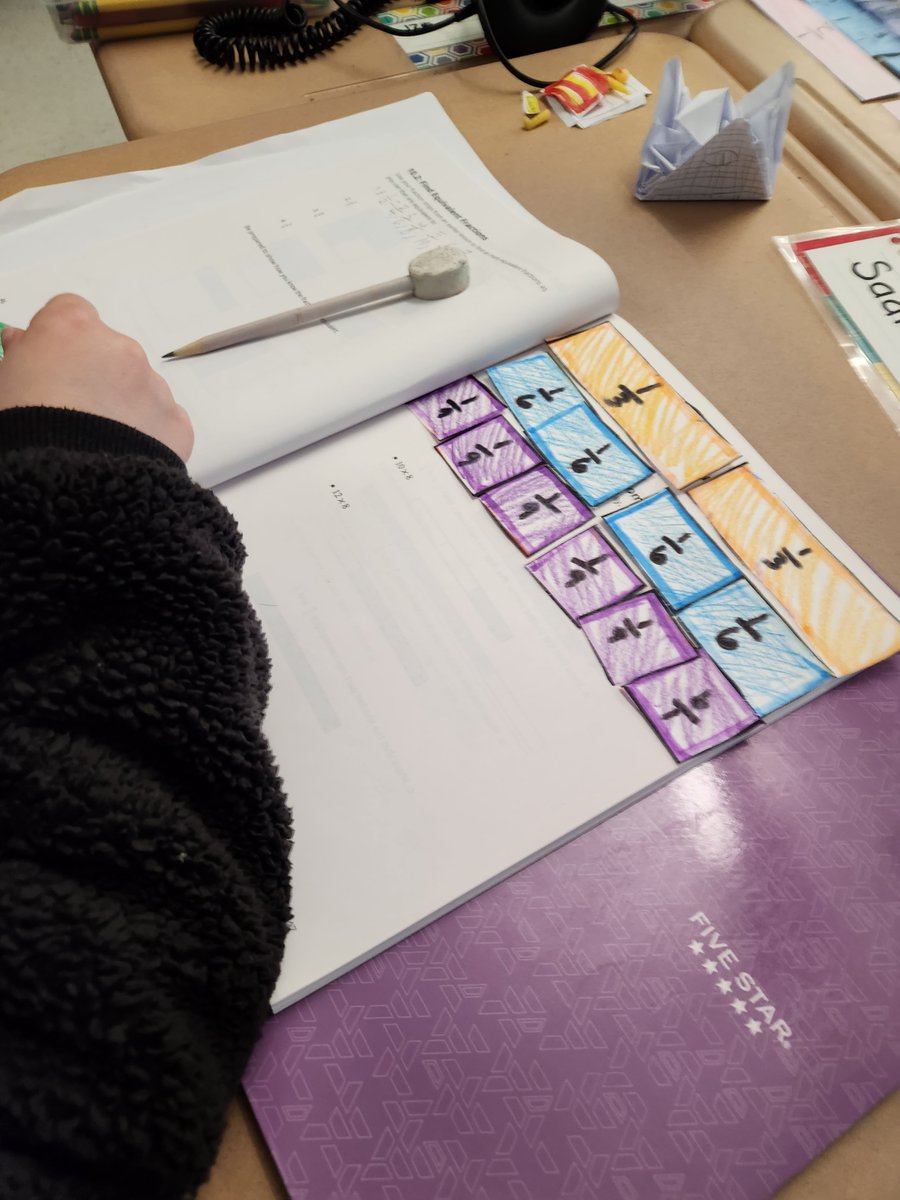 Students did a great job showing their thinking about equivalent fractions today! #wiltonwayct #wpscmsocial