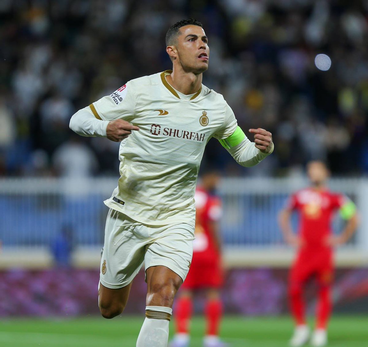 ShuffleFC's tweet photo. Cristiano Ronaldo in the Saudi League:

- 9 games
- 11 goals
- 2 assists.

We go again tonight.

https://t.co/5umjDnlpN7
