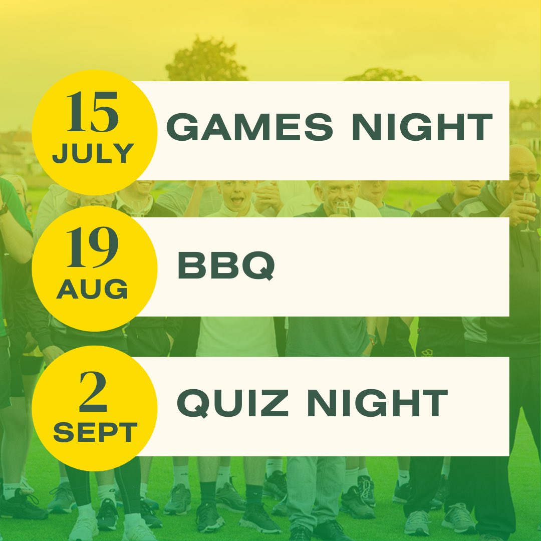 Some important dates for your calendar 📆 
This season sees the return of the car treasure hunt!! As always everyone is welcome and if you wish to donate a prize please contact Chilly or Hughesy 🏏