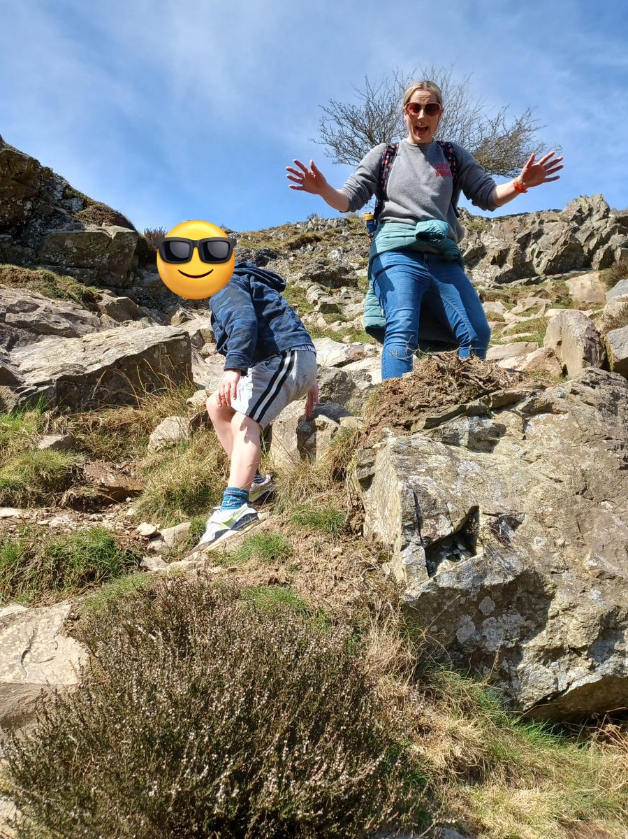 AuntyEmesis's tweet photo. When you agree to go on a field trip scoping exercise with @Natsy5Natalie- be prepared for anything! Highly recommend Carding Mill valley ๐ฅฐ๐ฅฐ #soManyRocks #WrongShoes #beautifulDay https://t.co/2YGZcZIRhs