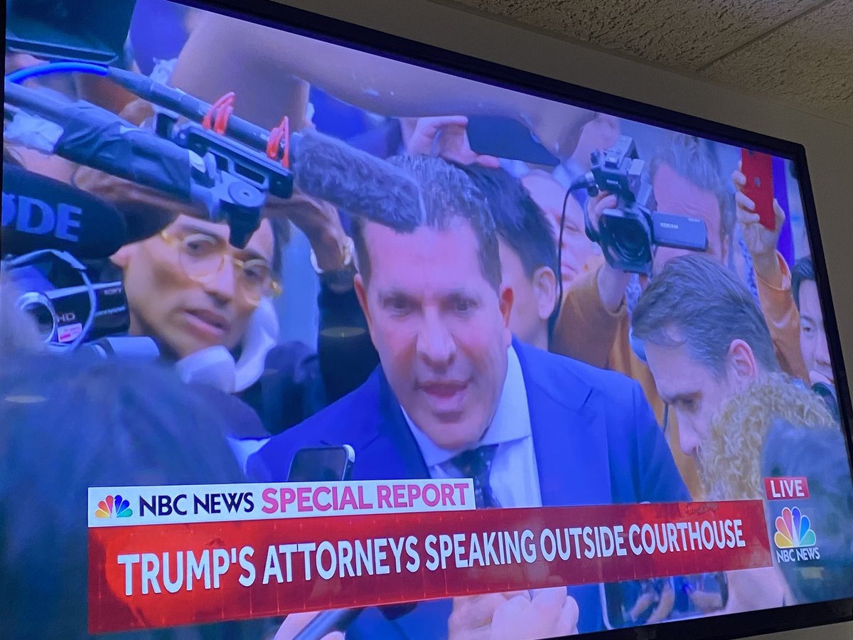 WhitneyAHarding's tweet photo. What the hell just happened in this press gaggle? A mannequin leg, with a garter, an old landline-ish phone that this guy has made mobile if it’s even working? WHAT IS GOING ON!? https://t.co/m458GkLFVz