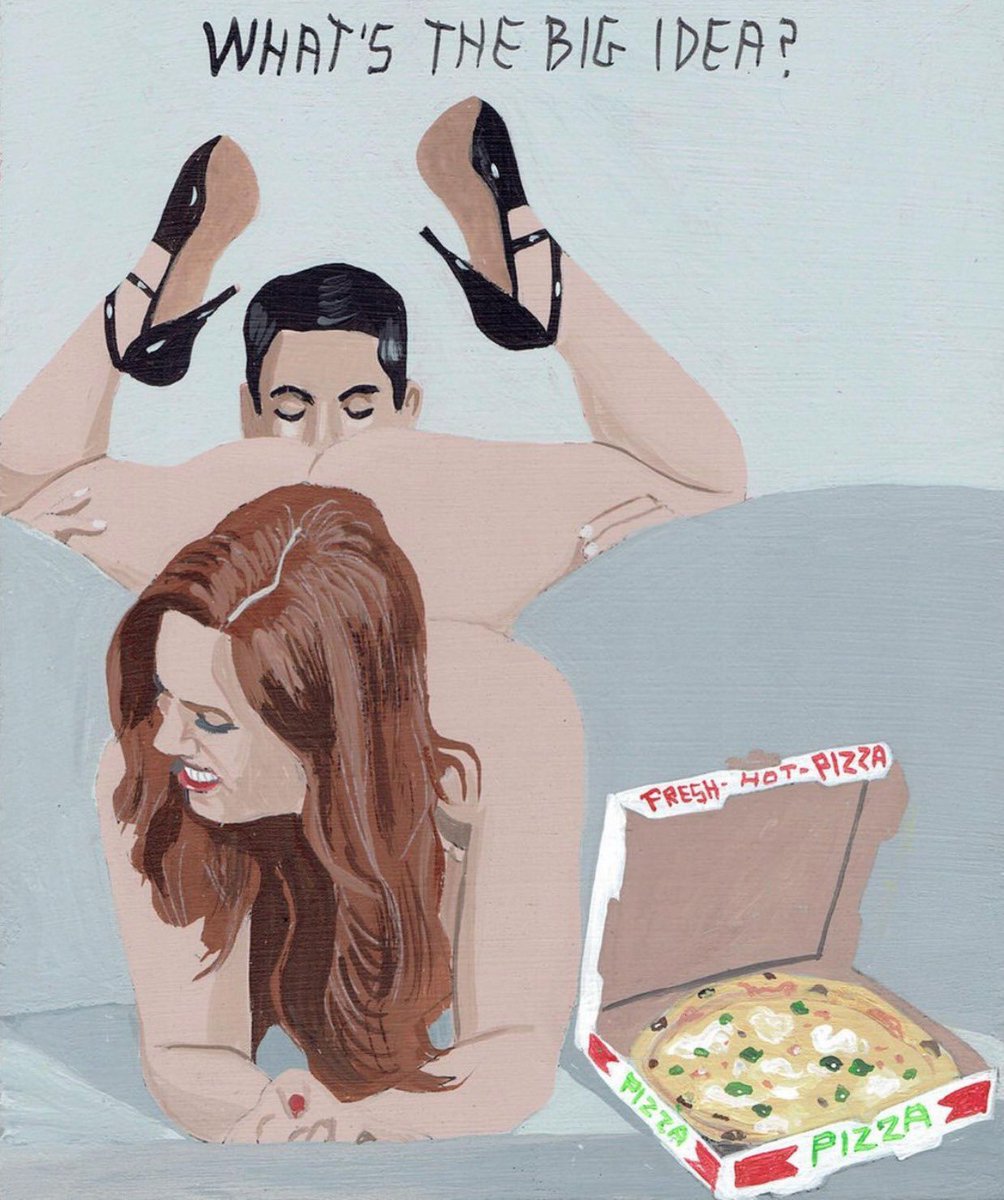 culturainquieta's tweet photo. 🍕🔥

Por el pintor e ilustrador madrileño afincado en Miami, Javier Mayoral (1961). https://t.co/uixDxiNRu4