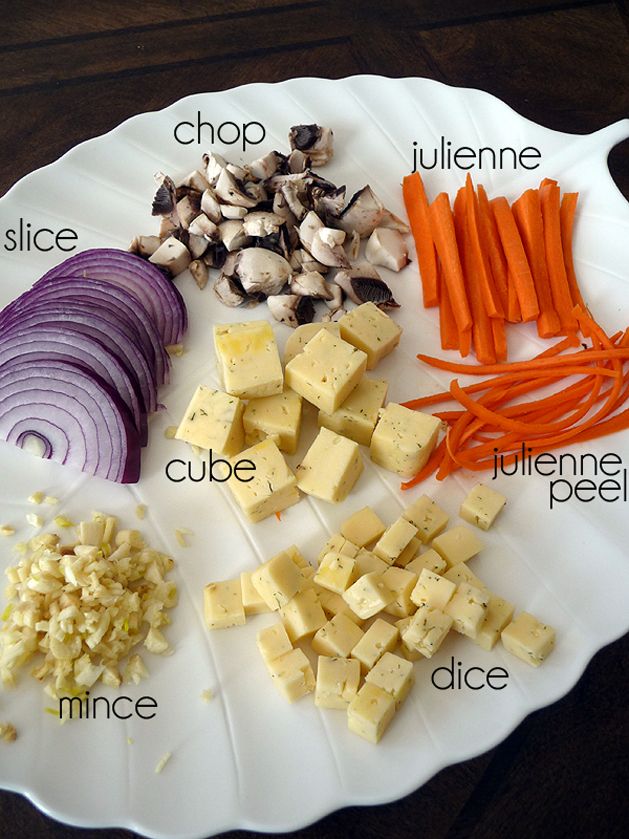 nimnom_'s tweet photo. Different types of cutting vegetable n their names. https://t.co/ZFqgA8EAky