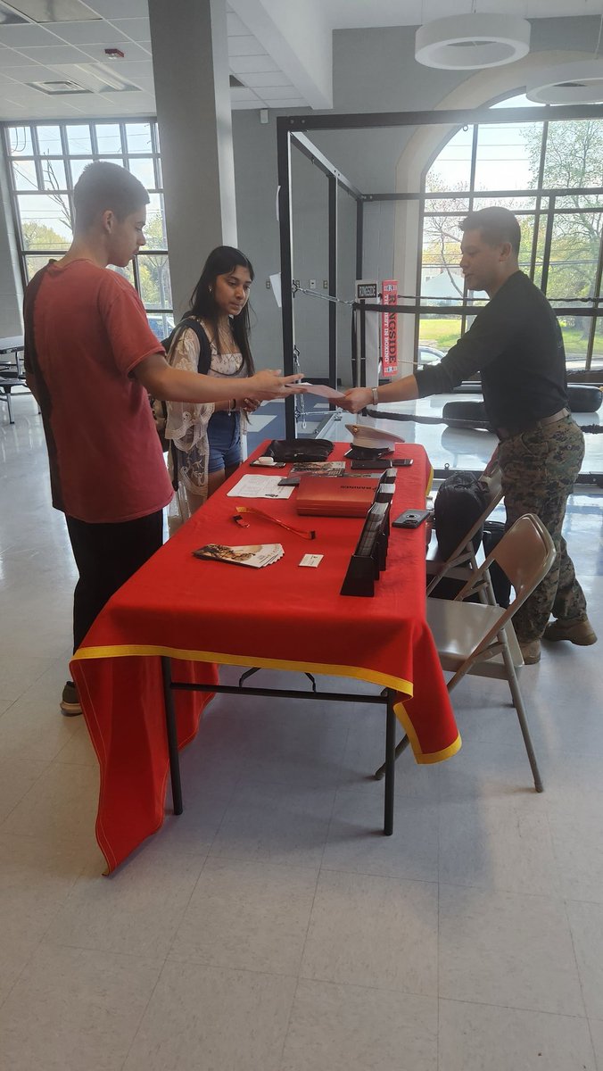 HPC CTE (@hpccte) on Twitter photo The Marines did Lunch-n-Learn today at HPC. They gave valuable information to students about the military <a href="/GCSchoolsNC/">Guilford Co. Schools</a> <a href="/HPCHighSchool/">High Point Central</a> <a href="/Super_GCS/">Dr. Whitney Oakley</a> <a href="/hettenm/">Mike Hettenbach</a> <a href="/drnakitamalloy/">Dr. Nakita Malloy</a> #ctehpc The Marines did Lunch-n-Learn today at HPC. They gave valuable information to students about the military <a href="/GCSchoolsNC/">Guilford Co. Schools</a> <a href="/HPCHighSchool/">High Point Central</a> <a href="/Super_GCS/">Dr. Whitney Oakley</a> <a href="/hettenm/">Mike Hettenbach</a> <a href="/drnakitamalloy/">Dr. Nakita Malloy</a> #ctehpc