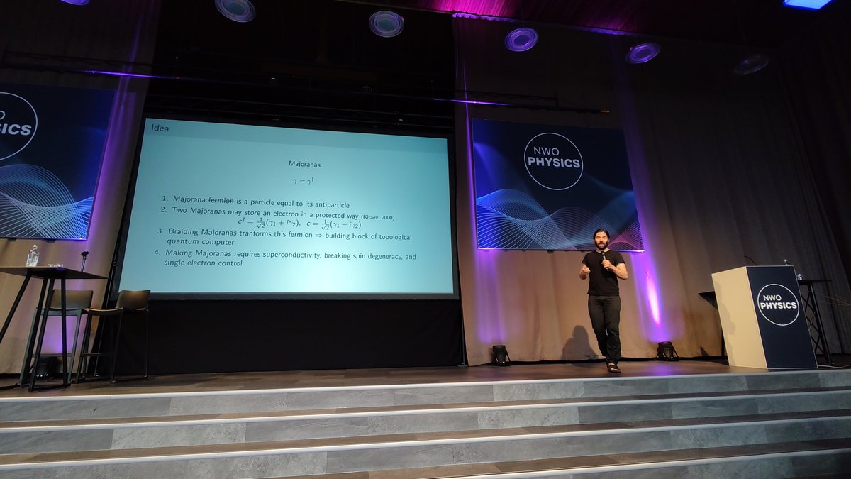 CaboAntonija's tweet photo. Very exciting session today at #NWO #physics  on topological #quantum materials chaired by @SolidStChemist with excellent theory talks by Irene Aguilera from University of Amsterdam and @AkhmerovAnton @tudelft https://t.co/pWZR5Pwob9