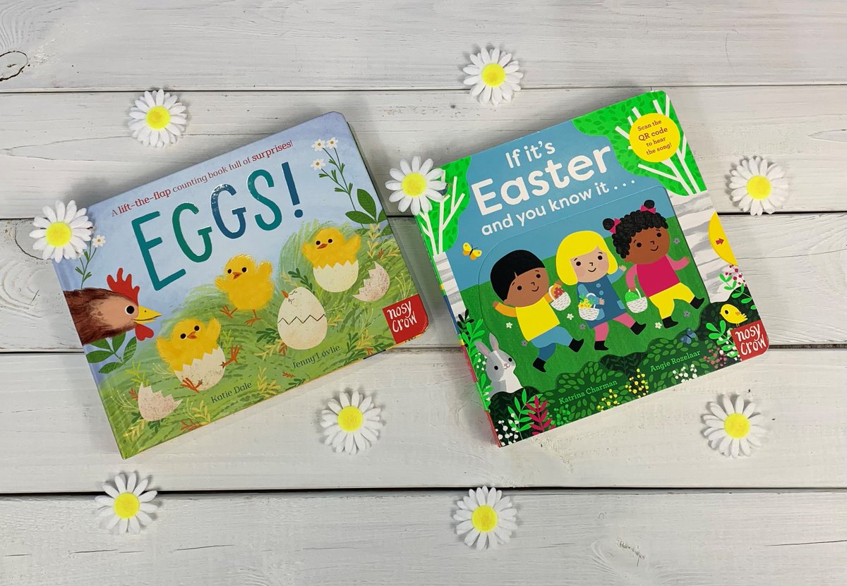 RT/follow to enter our  #Easter2023 giveaway!

Fabulous #boardbooks for your little one to enjoy this Easter 🐇🐣

Our blog has more info >bit.ly/3K2xMkg courtesy of <a href="/NosyCrow/">Nosy Crow</a>