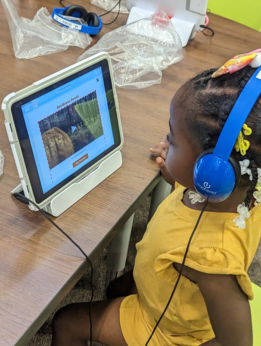 PreK is excited for #SchoolLibraryMonth! We started with reading Wild About Books with <a href="/Novel_Effect/">Novel Effect 📚🎶</a> and then explored different forms of reading and learning. <a href="/HumbleISD_lib/">Humble ISD Libraries</a> <a href="/HumbleISD_TE/">Timbers Elementary</a> #TheHumbleLibrarian <a href="/ALALibrary/">American Library Association</a> <a href="/aasl/">AASL</a>