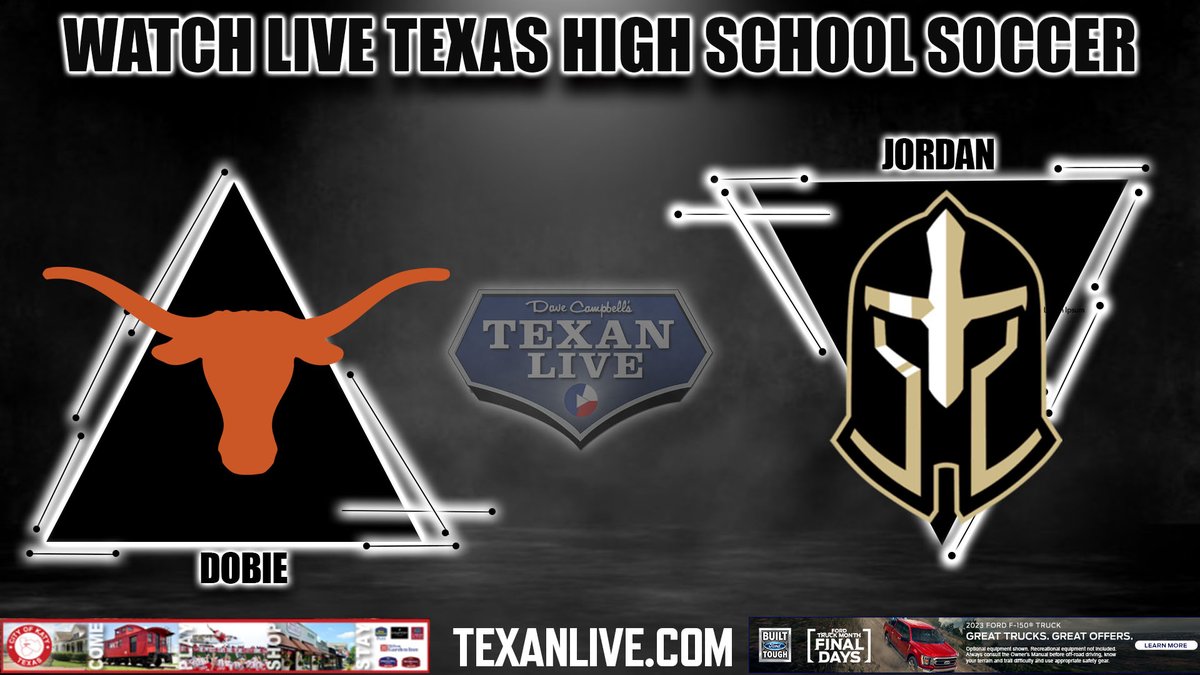 BOYS REGIONAL SEMIFINALS
WATCH THIS PLAYOFF GAME LIVE
Dobie vs Jordan
Friday 4/7/2023
<a href="/proftomvenne/">Thomas Venne</a> &amp; <a href="/Coach_Kovo/">James Kowalewski</a> on the call
Coverage begins at 7:30PM
For the Live Link click here: bit.ly/430RJ3L
Regional Final Here: bit.ly/3Gh3HMT

#TXHSSoccer <a href="/DobieBoysSoccer/">DOBIE BOYS SOCCER</a>