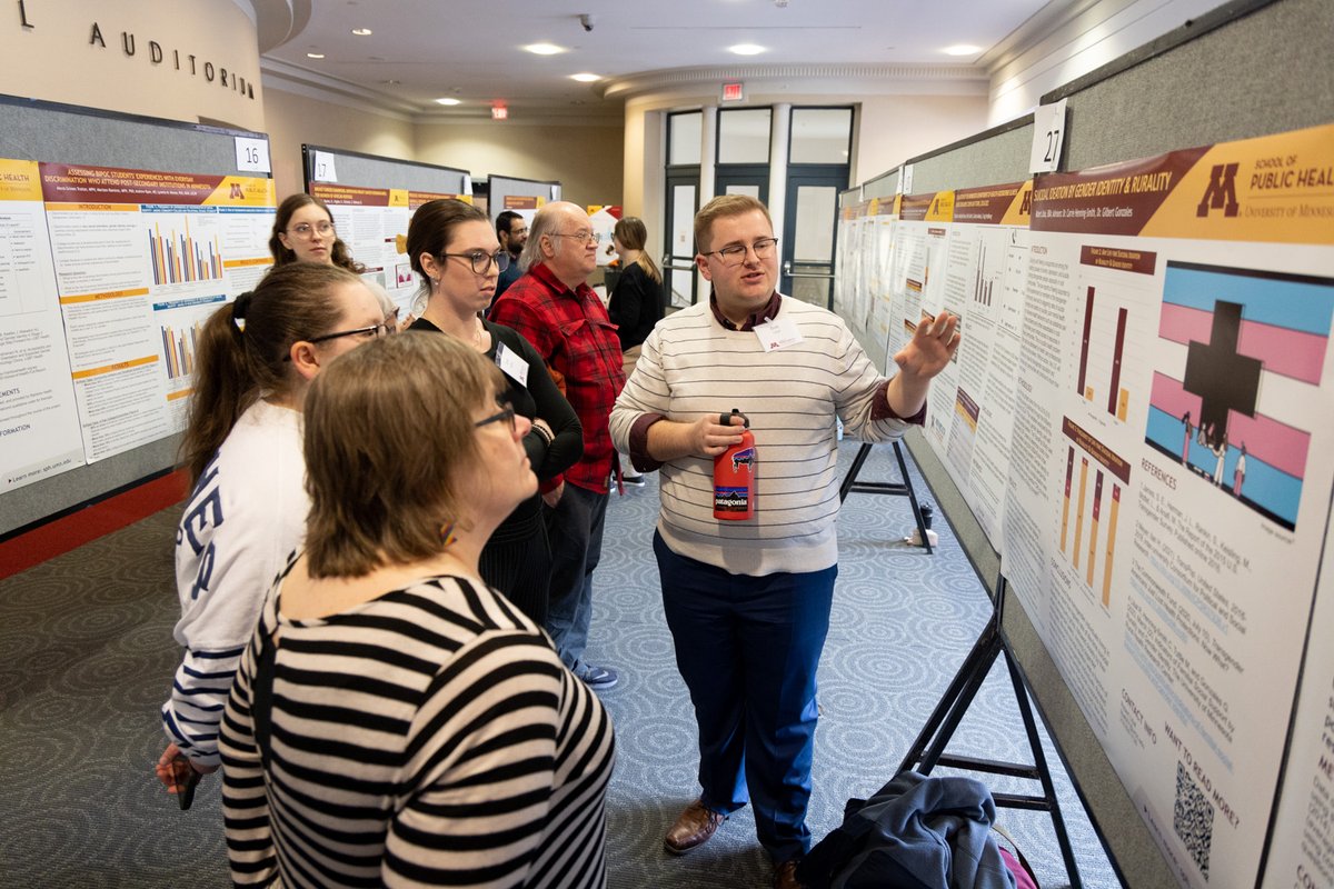 UMN School of Public Health (@publichealthumn) on Twitter photo Today, <a href="/PublicHealthUMN/">UMN School of Public Health</a> students are sharing their public health research projects with peers, professionals, and the public. By presenting their findings, students have the opportunity to spark meaningful conversations, share knowledge, and inspire action. #ResearchDay2023 Today, <a href="/PublicHealthUMN/">UMN School of Public Health</a> students are sharing their public health research projects with peers, professionals, and the public. By presenting their findings, students have the opportunity to spark meaningful conversations, share knowledge, and inspire action. #ResearchDay2023