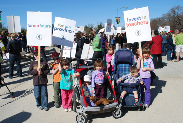 SaskTeachersFed's tweet photo. Did you know? In May 2011 teachers and the public gathered at the Saskatchewan Legislative building to rally for public education.

Join us on April 29 as we rally once again and demand that our government invests in our schools and teachers! #MakeNoise4Ed https://t.co/Ls23mAzuVk https://t.co/12mjWXWm6T