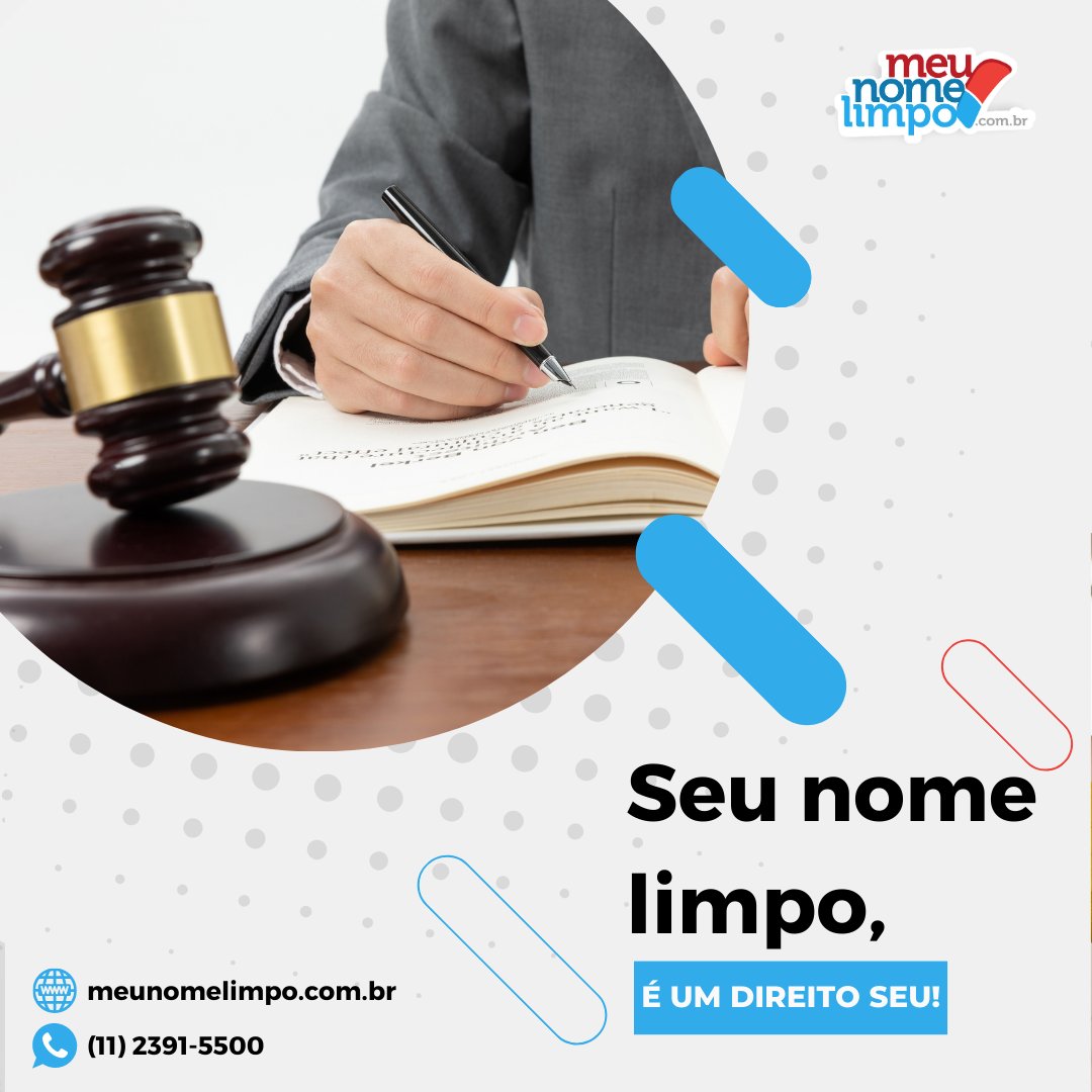 O Brasil possui uma das legislações mais confusas e extensas do Mundo e, por lei, uma pessoa Física ou Jurídica só pode ser negativada após ser julgada pelas dívidas apontadas pelos Órgãos de Proteção ao Crédito.

#meunomelimpo #educaçãofinanceira #nomesujo #dívidas #SPC #serasa