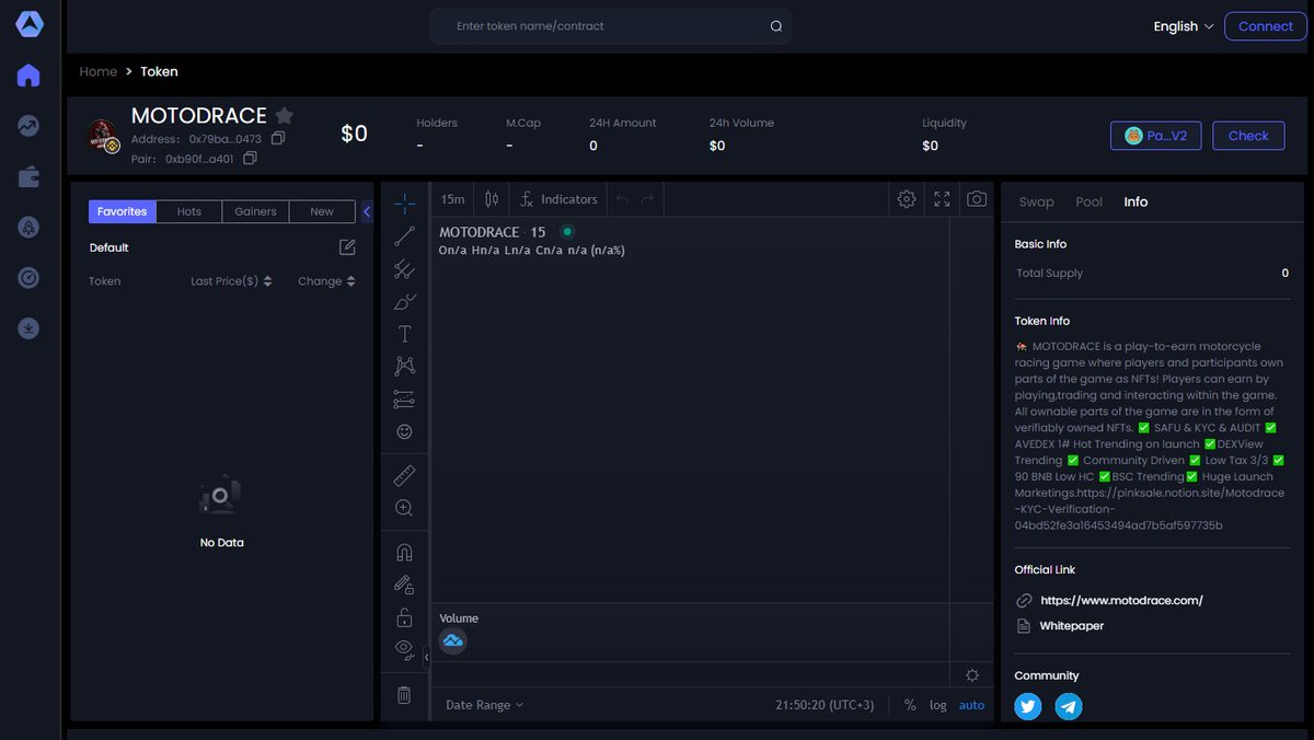 MotoDraceToken's tweet photo. #MOTODRACE is pre-listed on avedex and logo updated now!

We booked 1# Hot Trending spot for our upcoming pancakeswap launch!

https://t.co/Kn2XH9qn3f

#bnb #btc #bitcoin #binance #doge https://t.co/6DlfXI1LV3