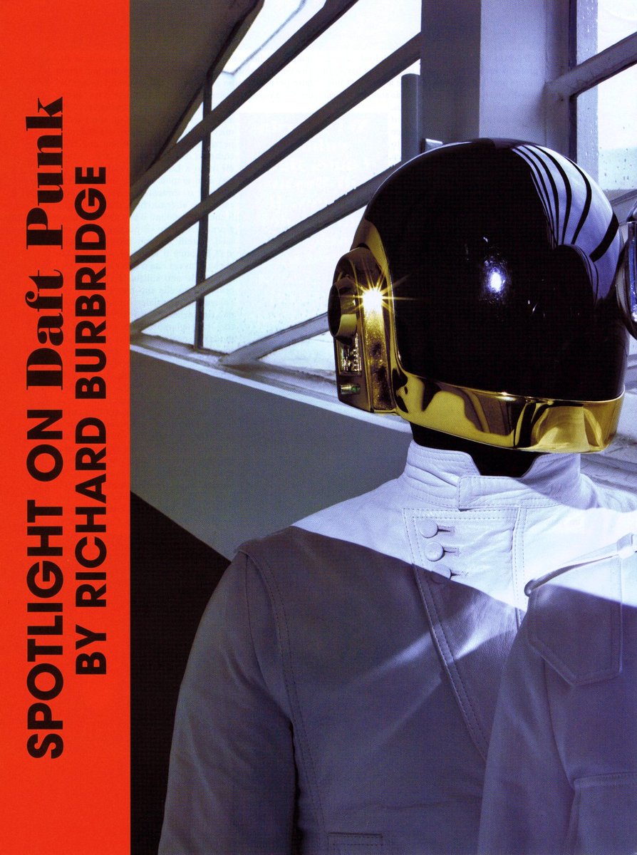 Daily_Daft_Punk's tweet photo. 2007.02 L'Uomo Vogue - Spotlight on Daft Punk
 (1/2) https://t.co/E1M75E3xk5