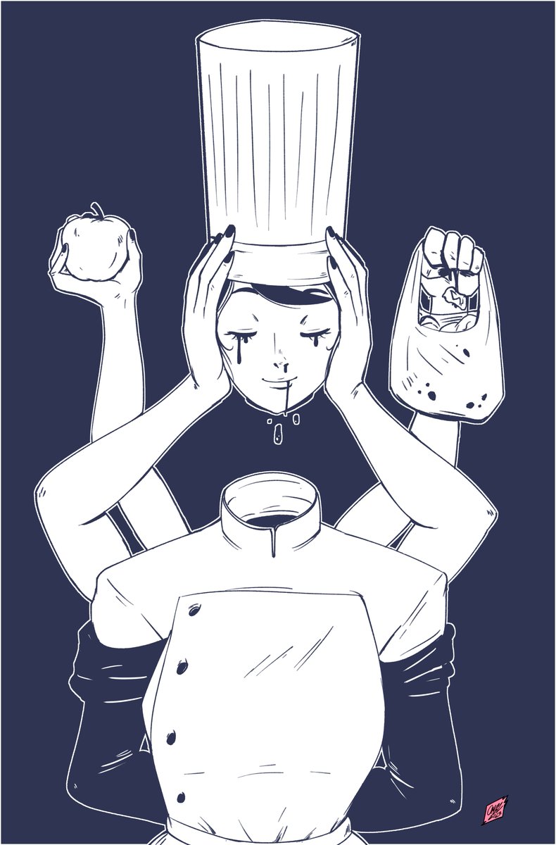 Taibatk5's tweet image. So yeah Falling Devil is pretty damn awesome. I'm back from vacation, refreshed, and here's a warmed up.
#chainsawman #fallingdevil