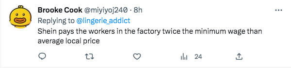 CoraCHarrington's tweet photo. Wonder how much this She*n bot strategy is running them... https://t.co/uAkUepOkL5