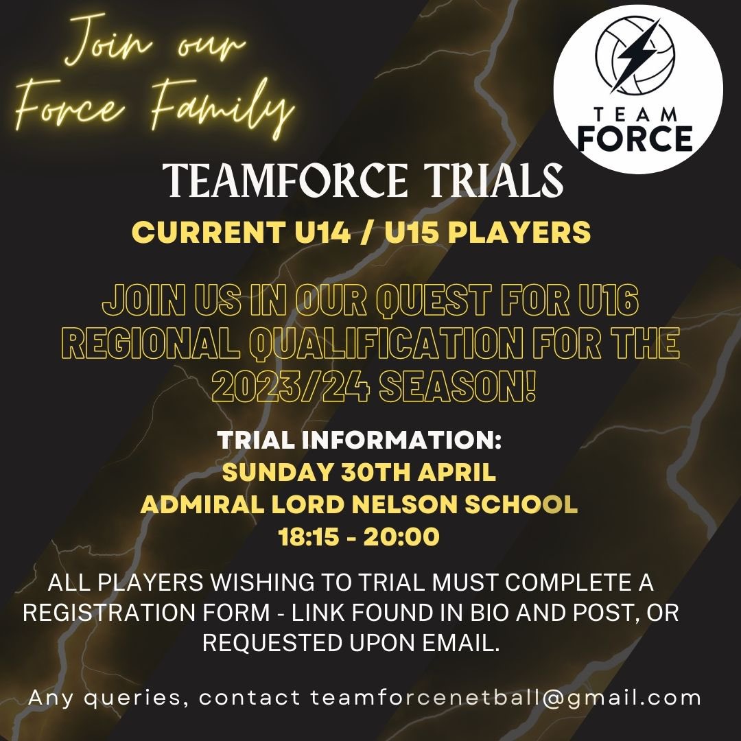 TeamForce Netball tweet media