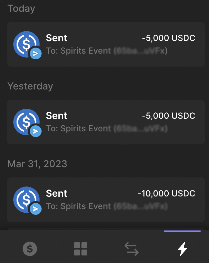degencoinflip's tweet photo. did a lot of shopping this week for Spirits Event prizes https://t.co/CcWgVbqUKQ