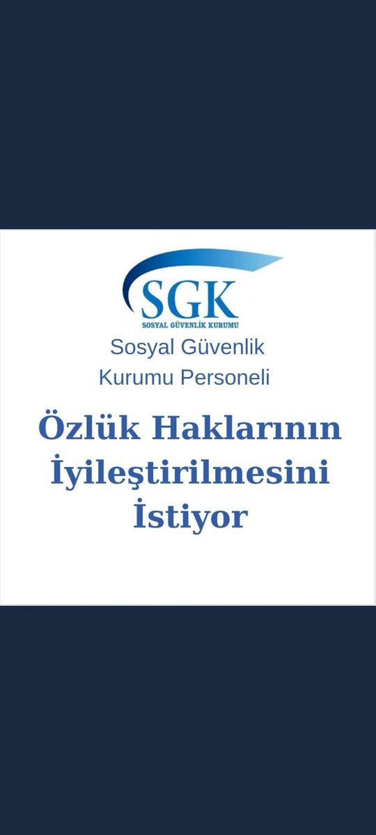Haksızlık karşsında susan dilsiz şeytandır.

Çalışma barışı  bozuldu!

Bir kurumda KPSS ile atanmış asli işi yapan memur, sınavsız giren ve yardımcı hizmetlerde çalışan işçiden daha az maaş A L A M A Z!

SGK'da durum tam da böyle!

#SeçimÖncesiMemuraZam