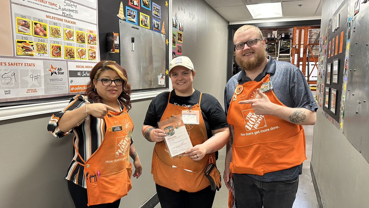 Shout Out to Tally for being Merch Associate of the month! We appreciate your hard work!!