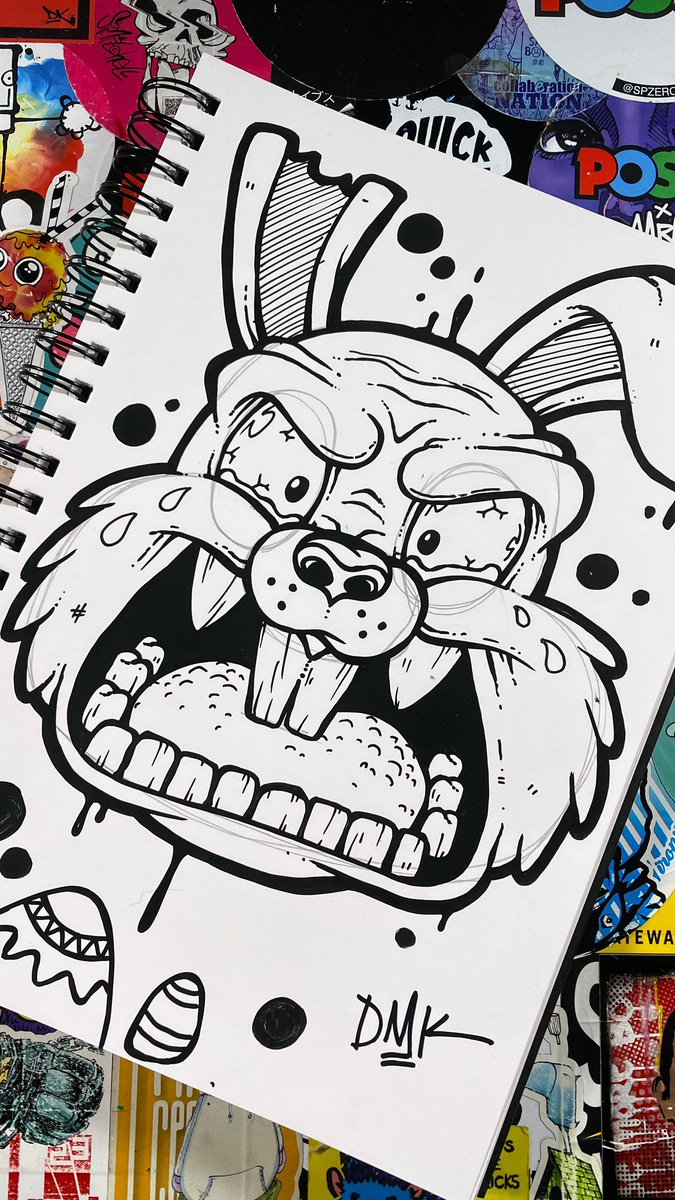 thekorpacademy's tweet photo. As it’s coming up to #Easter we drew a rabbit using #Posca pens in the Doodle With Korp session.

Sign up link in bio.

#KorpAcademy 
#DoodleWithKorp 
#POSCAcreations
#PoscaMarkers
#POSCAcommunity
#HowToDraw 
#LearnToDraw 
#DrawingTutorial 
#ArtistOnInstagram 
#Markers https://t.co/HIWCo2wP37