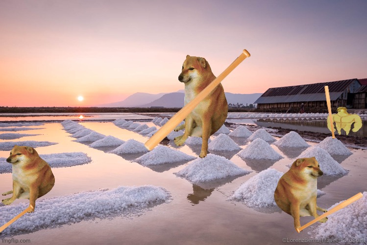 jimmy1745342069's tweet image. Aight GN don't fogret to collect the salt