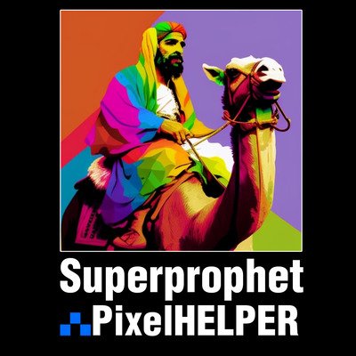 You find the full song #superprophet from @PixelHELPER on YouTube youtu.be/9OqKoWvnQsI and soon on our Spotify Artist page open.spotify.com/artist/32IBtLq… support our NGO on PixelHELPER.org/HELP more informations about our work on linktr.ee/PixelHELPER