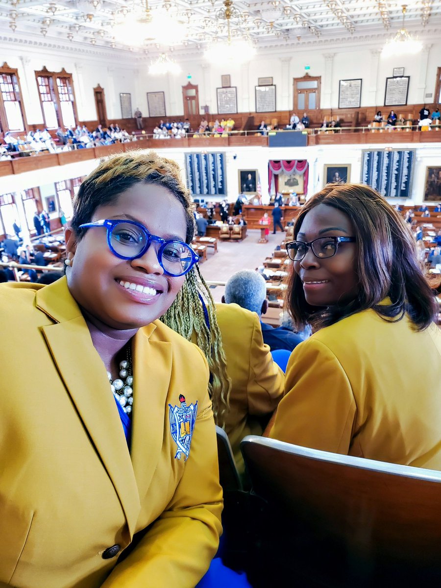 MuTauSigma1's tweet photo. Mu Tau Sigma Sorors represented on Capital Hill today along with our Southwestern Region of Sigma Gamma Rho Sorority, Inc. in conjunction with the Texas NAACP!
#SigmaGammaRho #sgrhoupdates #sigmaswr #SGRhoSWRegion #KilleenSGRhos https://t.co/sKHnYeXLME